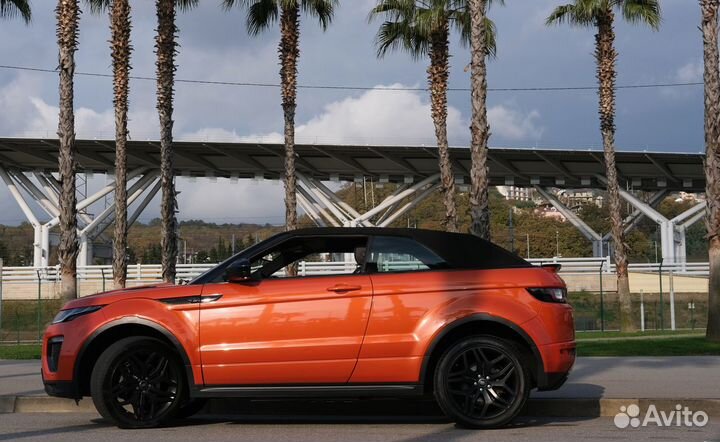 Аренда авто Range Rover Evoque кабриолет