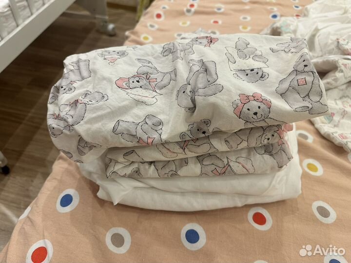 Комплект на круглую кроватку