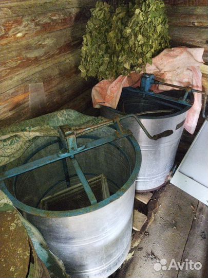 Медогонка 2х рамочная механическая