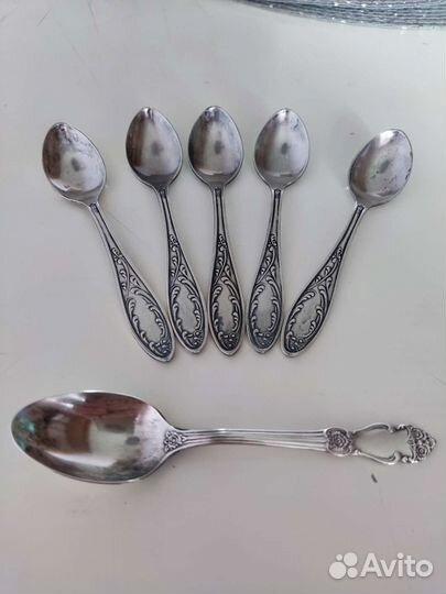 Ложка мельхиоровые мгц 6 шт