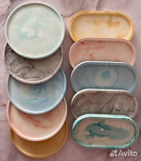 Гипсовое изделие (подставка, подсвечник)