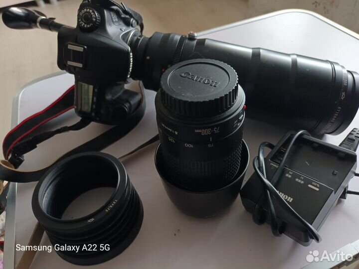 Зеркалка Canon D60 c объективоми tair-35 и Canon