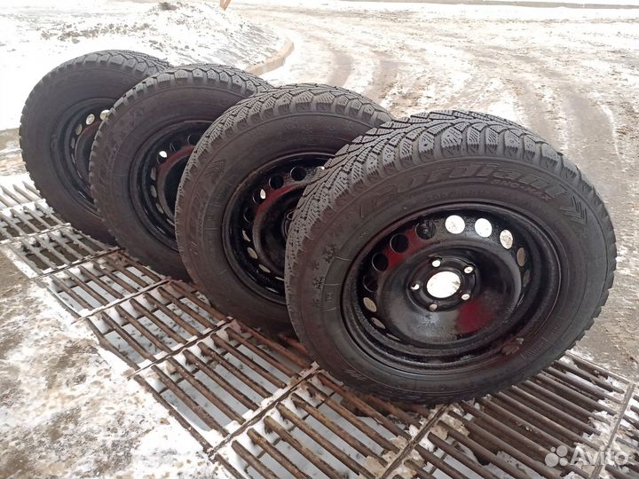 Колеса R15 Renault зима 5х114.3, J6, 66.1