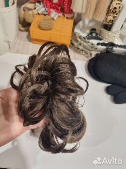 Шиньон резинка