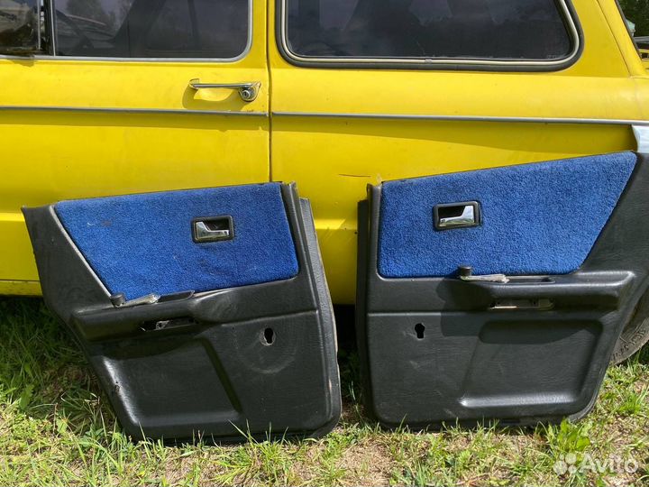 Дверные карты audi 80 b4