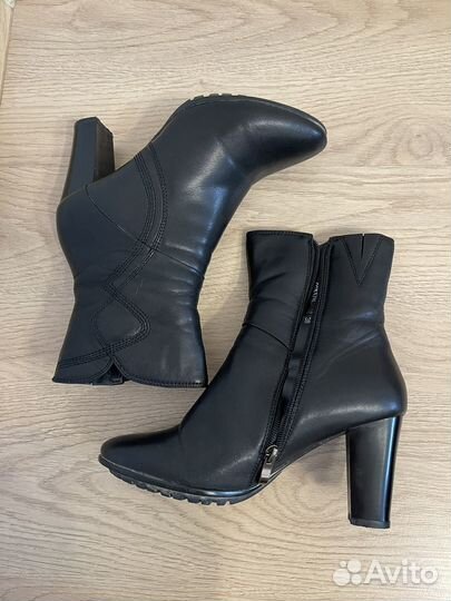 Ботильоны зимние натуральная кожа 38