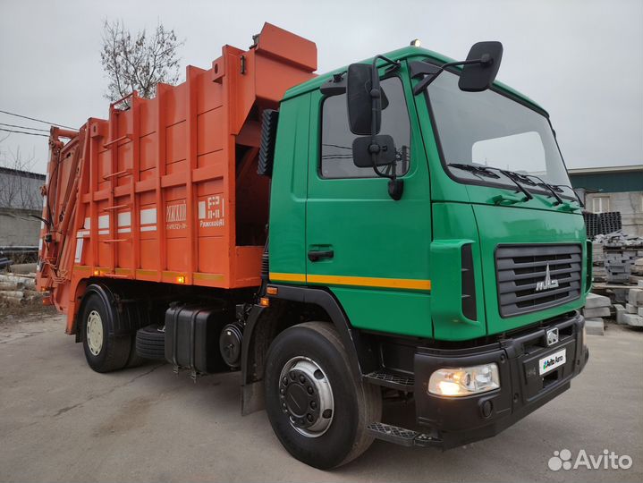 Мусоровоз маз новый (2017)