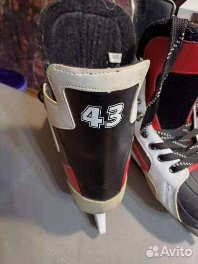 Коньки хоккейные 43 размер бу