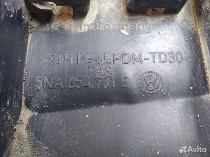 Расширитель арки передний левый Tiguan 2