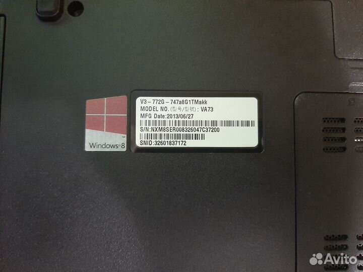 Мощный Игровой Acer V3-772g Core i7/16/250/GTX760m