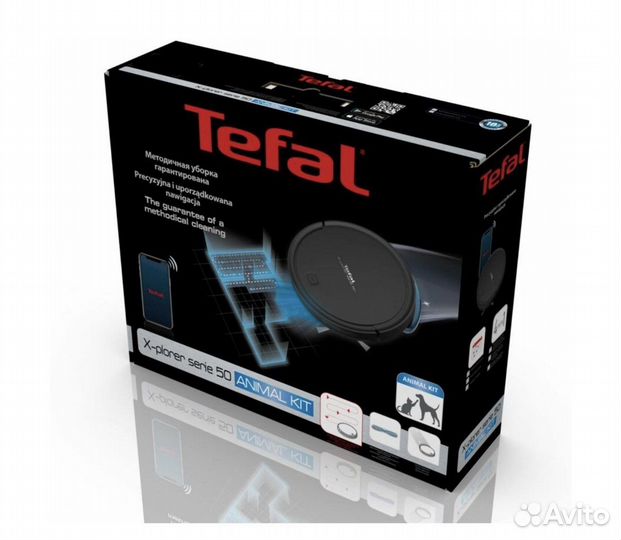 Робот пылесос tefal 50