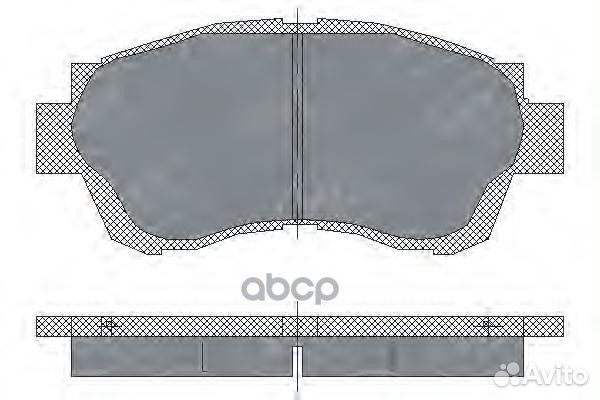 Колод. торм.задн. toyota camry 91-01/altezza