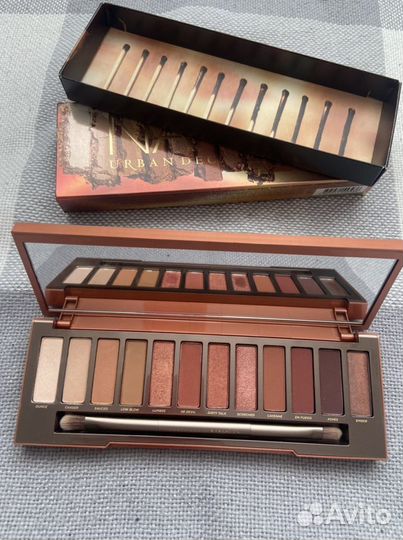 Оригинальная палетка теней Urban Decay Naked Heat