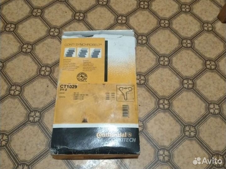 Ремень грм CT1029 ContiTech