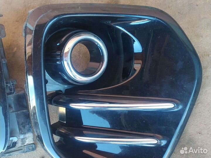 Накладки противотуманки kia sportage 4 правая