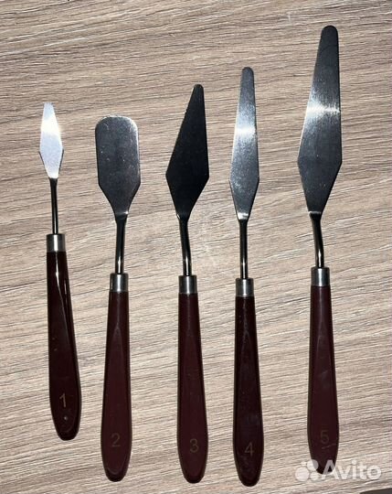 Мастихины художесвенные новые 5 шт