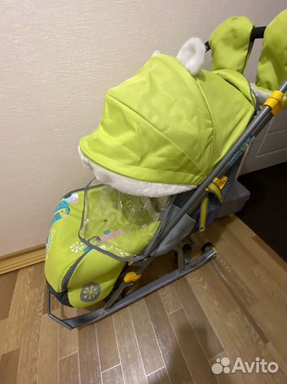 Санки коляска ника 7