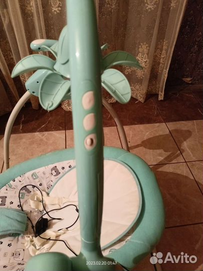 Детские электронные качели для новорожденных