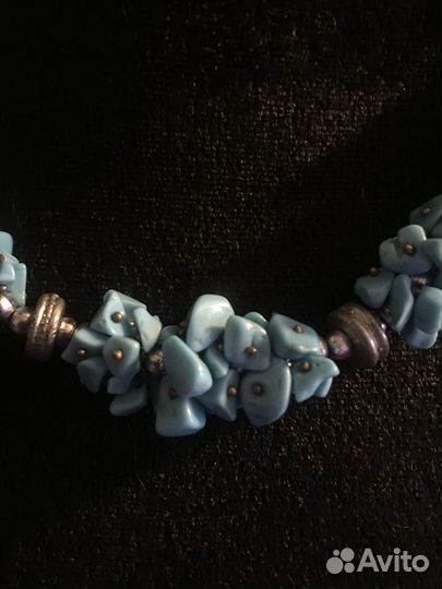 Колье из бирюзы