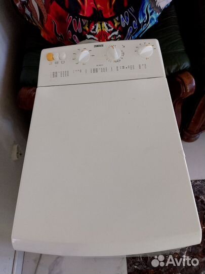 Вертикальная стиралка zanussi