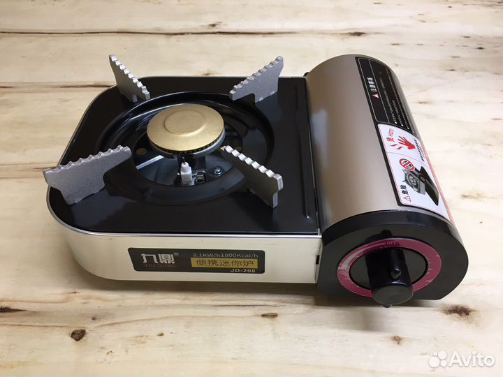 Туристическая мини плита JD 208 + газовый баллон