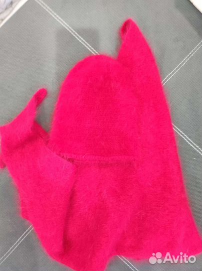 Комплект шапочка бини и платок