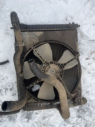 Радиатор охлаждения chevrolet aveo t250 1.2