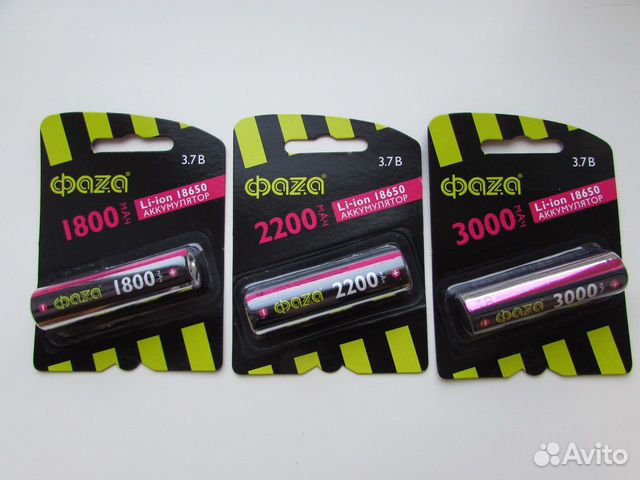 Аккумуляторы 18650, новые (разные, читаем список)