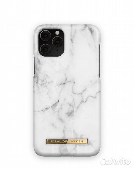 Чехол для iPhone 11 Pro ideal OF sweden white marb