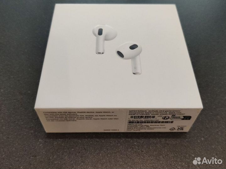 Оригинальные Airpods 3