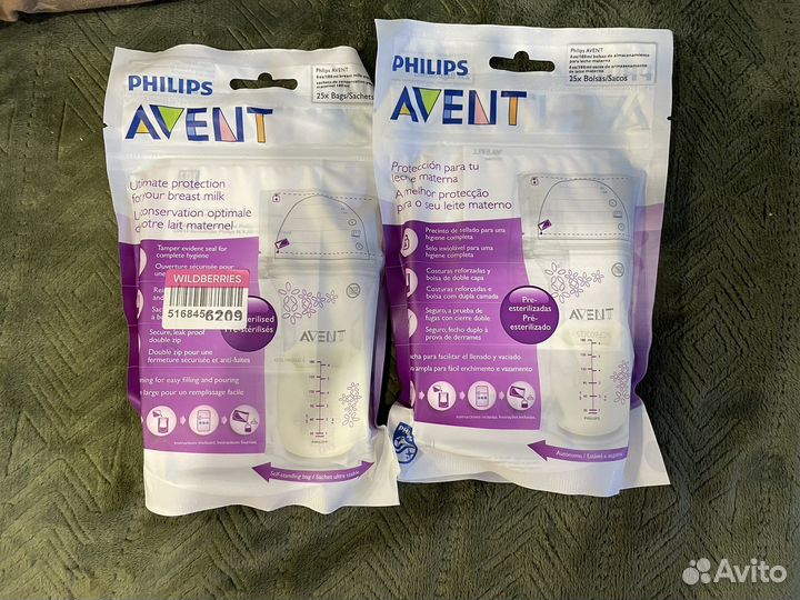 Philips avent Пакеты для грудного молока