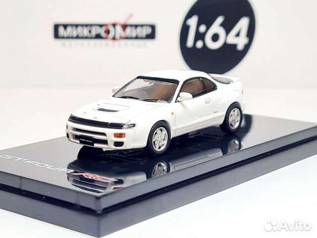 Модель Hobby Japan 1/64 Toyota Celica, Белый