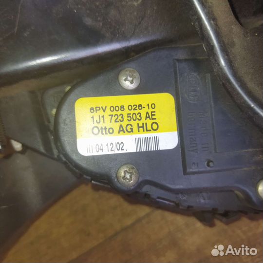 Педальный узел Volkswagen Polo