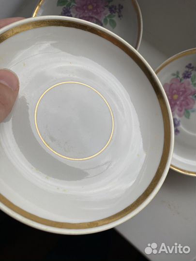 Чайные блюдца дулево СССР