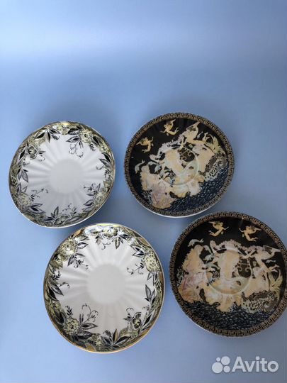 Хрустальная посуда СССР, ваза, тарелки