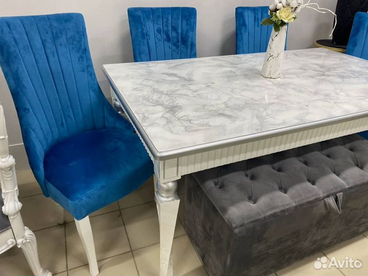 Стол волна прямоугольный. столы стулья