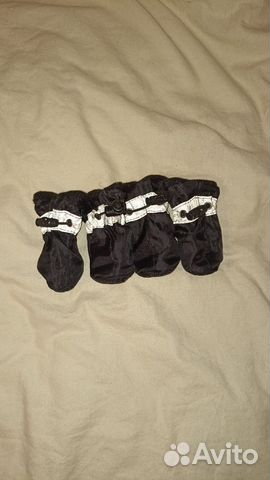 Ботинки мешочки с подошвой для мини собак и кошек