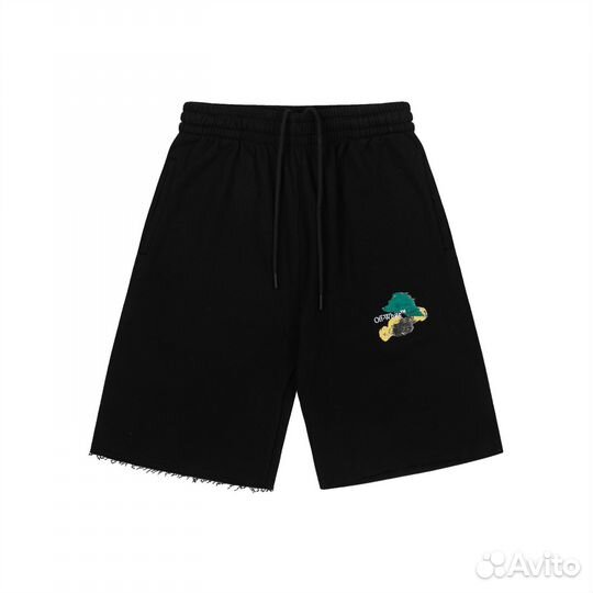 Off white шорты мужские премиум