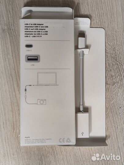 Оригинальный Apple USB-C to USB Adapter