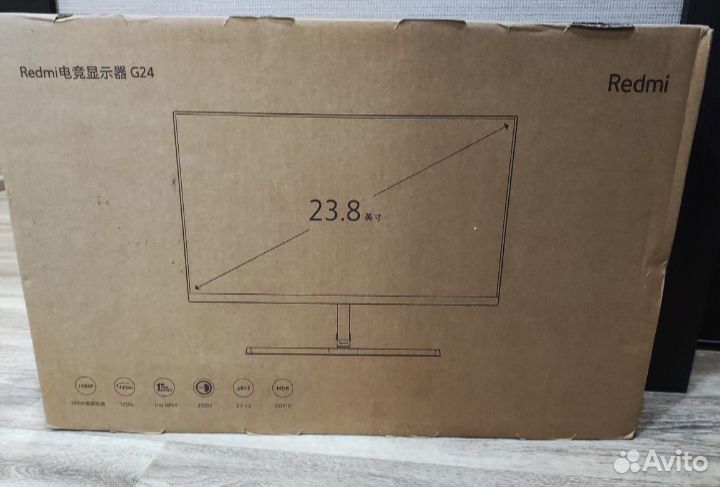 Новый игровой монитор xiaomi redmi G24 165HZ 1мс