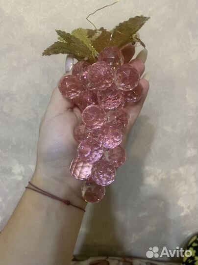 Елочная игрушка гроздь винограда