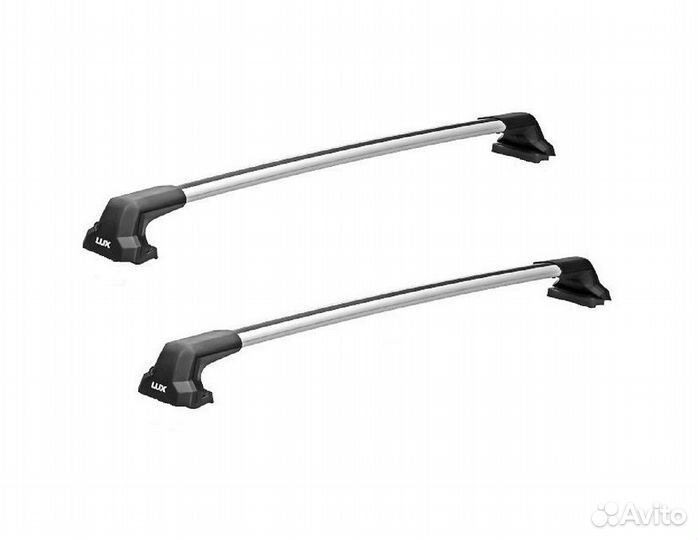 Багажник LUX city Mazda 5 2010- минивен серебро