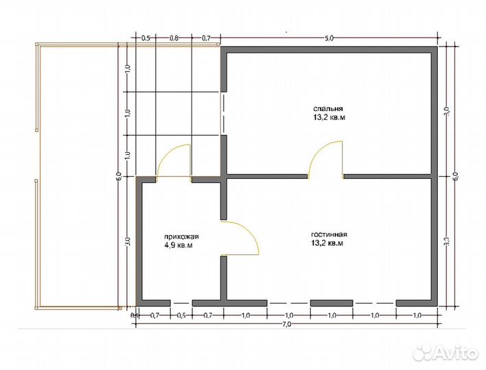 Каркасный дом