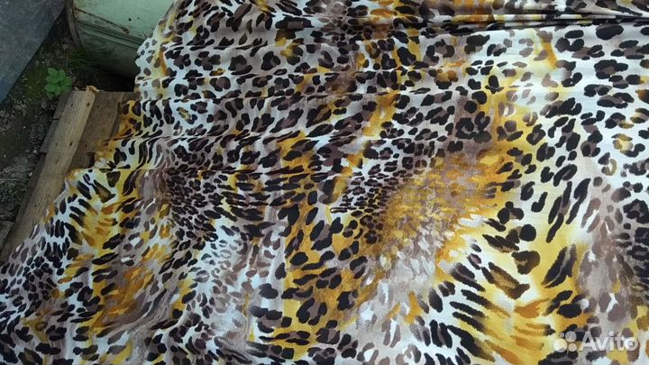 Отрез ткани трикотаж- масло 