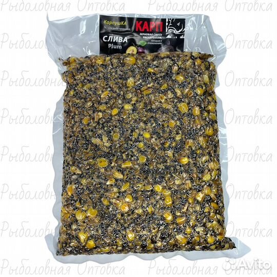 Прикормка зерновая смесь для карпа 2кг