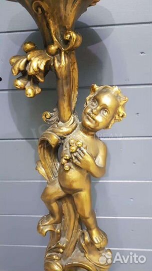 Подставка в стиле барокко с Путти. Винтаж