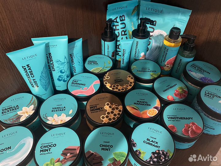 Летик косметика, скрабы, обертывания, крема