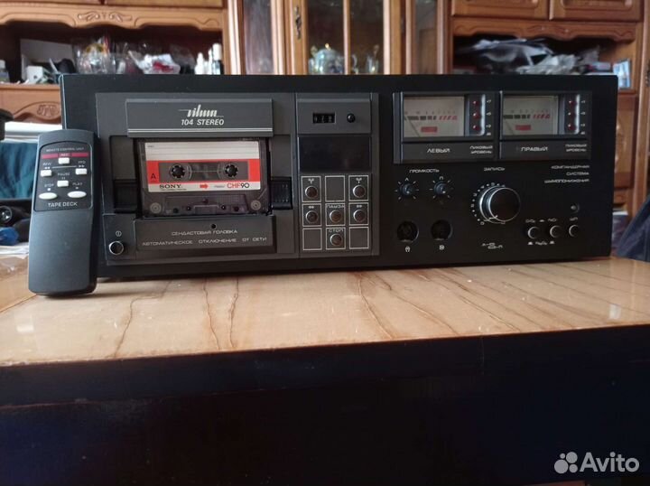 Дека кассетная Вильма -104С с пду