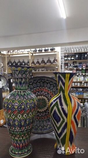 Ваза Риштанская керамика