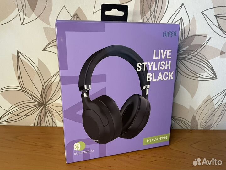 Беспроводные наушники hiper новые